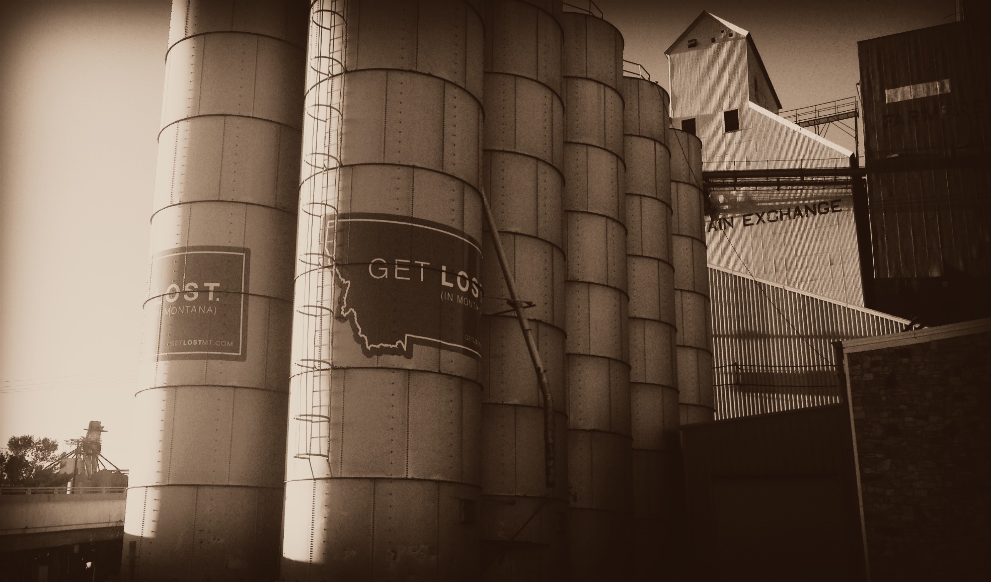 Get Lost in Montana silos